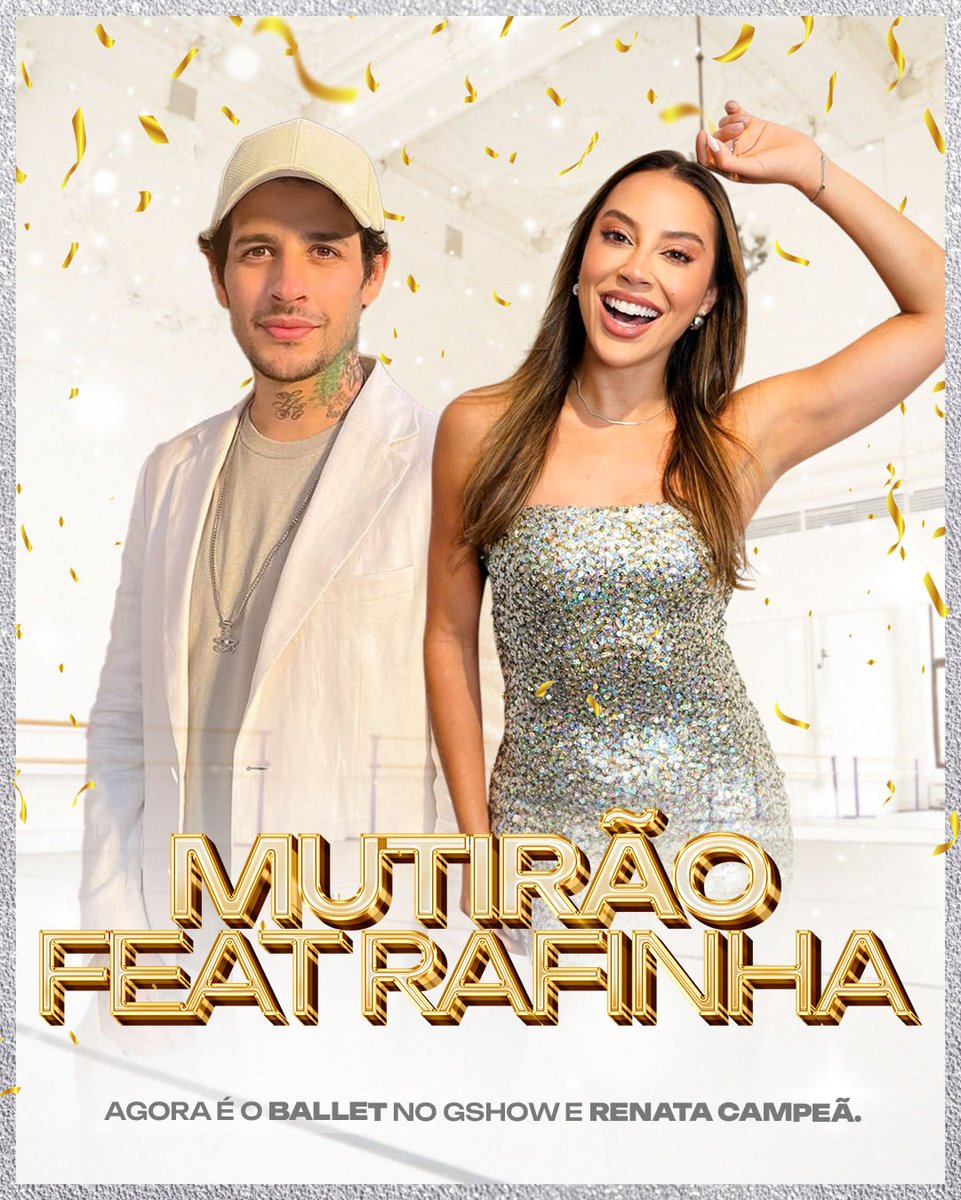 🥇MUTIRÃO DOS CAMPEÕES FEAT. @rafinhadiz INICIADO👑

📥 A cada 10 votos, deposite um EMOJI aqui.
⏰ ENCERRA ÀS 16:00H!
🚨 Vote na RENATA para ser CAMPEÃ do #BBB25

🎯 META: 15.000 RESPOSTAS.

📲 VOTO TORCIDA: gshow.globo.com/realities/bbb/…

📲 VOTO ÚNICO: gshow.globo.com/realities/bbb/…
