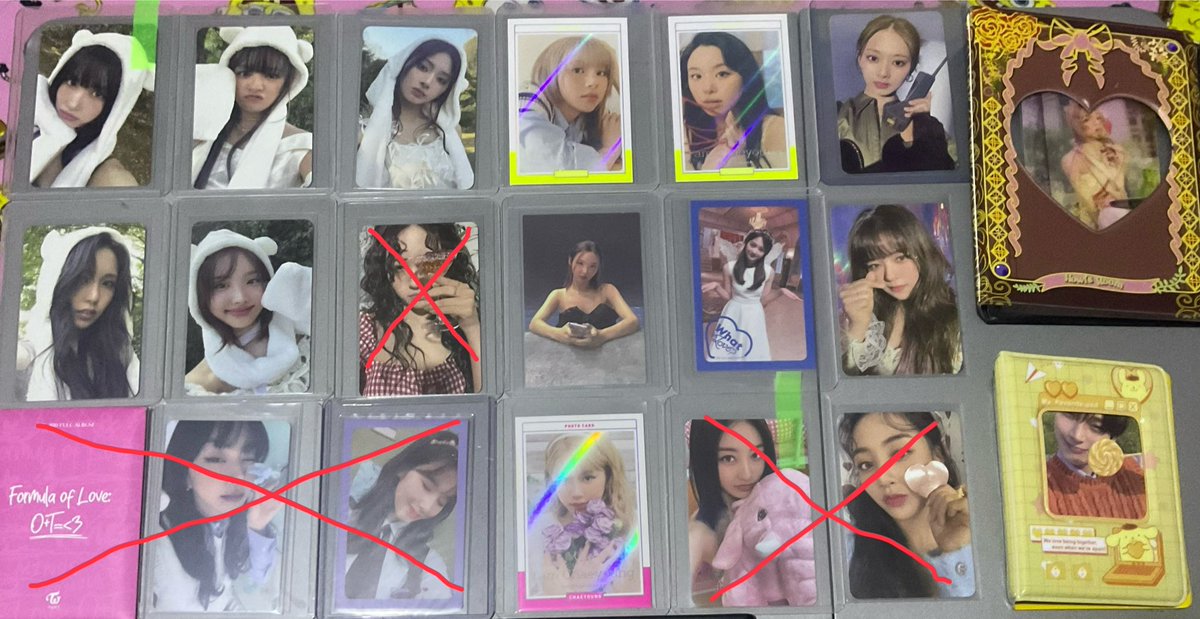 AkzyOx's tweet photo. WTS LFB 
Bear pcs - 150 each
YIAC POBS - 250 each
Nayeon table and Tzuyu angel - 180 each
2p collbook - 250
1p collbook - 150
Other pcs - 100 each
Stbo nayeon signed getting dis week - 200

Tags: Twice Nayeon Jeongyeon Momo Sana Jihyo Mina Dahyun Chaeyoung Tzuyu https://t.co/fjRu5Q9qEc
