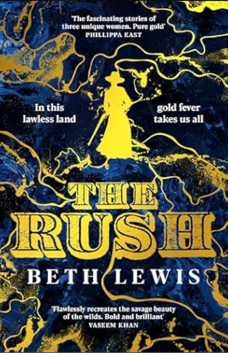 Book 18 of the year: The Rush by Beth Lewis. Gorgeous historical thriller set in the Klondike gold rush, following the lives of three women trying to survive in a harsh unforgiving world. Utterly fascinating. Out in June from <a href="/ViperBooks/">Viper Books</a>