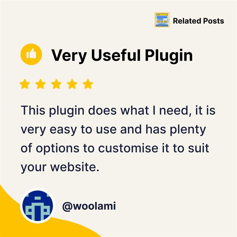 wpbrigade's tweet image. ⭐️⭐️⭐️⭐️⭐️

&quot;Very useful plugin. Does what it says, easy to use and very customizable.&quot;

Full user review here: bit.ly/4cHiyPn

Boost engagement with Related Posts Thumbnails for WordPress! 

#WordPressPlugins #RelatedPosts #WebsiteEngagement #BloggingTools #WPBrigade