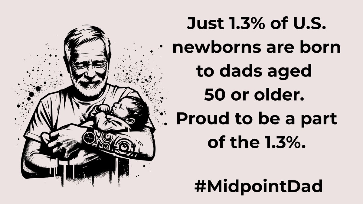 midpointdad's tweet image. #MidpointDad #LateDadCrew #FatherhoodAfter40