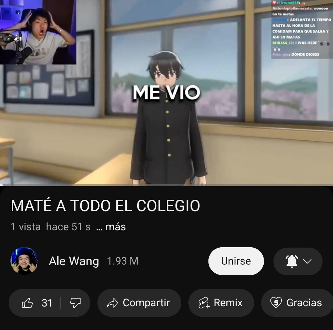 1 vista, ale wang en decadencia