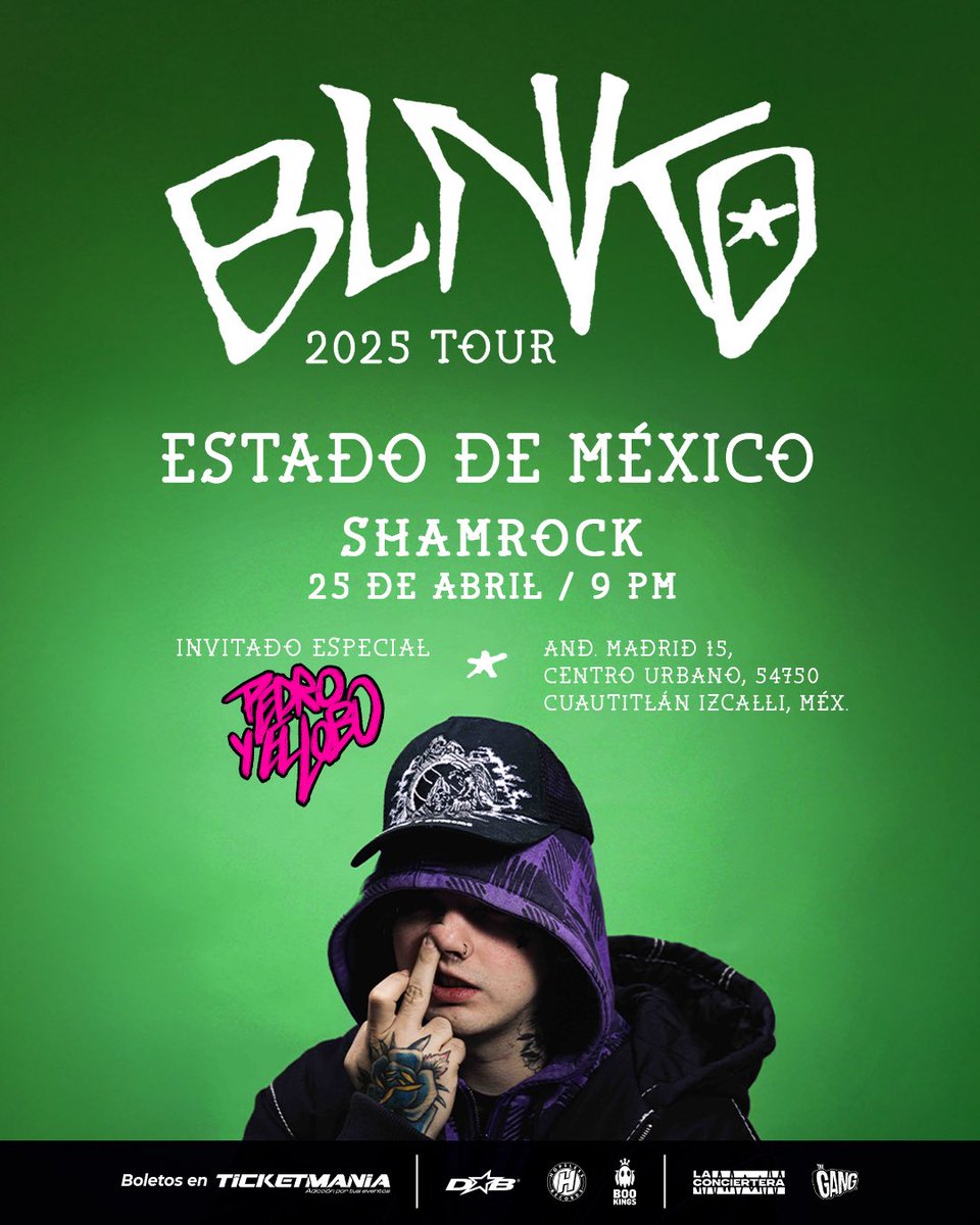 BarbianAgency's tweet photo. Este fin de semana: 

blnko.mp3 en TheShamrock Izcalli
🎟️ https://t.co/HARj4QIMjv

SDS en liver_pub, Tlaxcala
🎟️ https://t.co/Gfzpaw4VZT https://t.co/GmMoUCv8EX