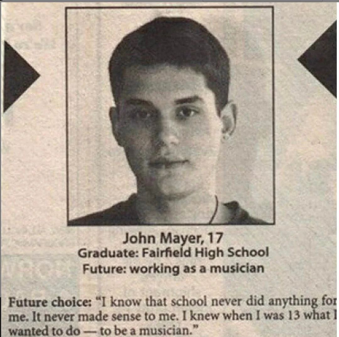 historydefined's tweet photo. John Mayer, 1994 https://t.co/KY9Arsnv3I