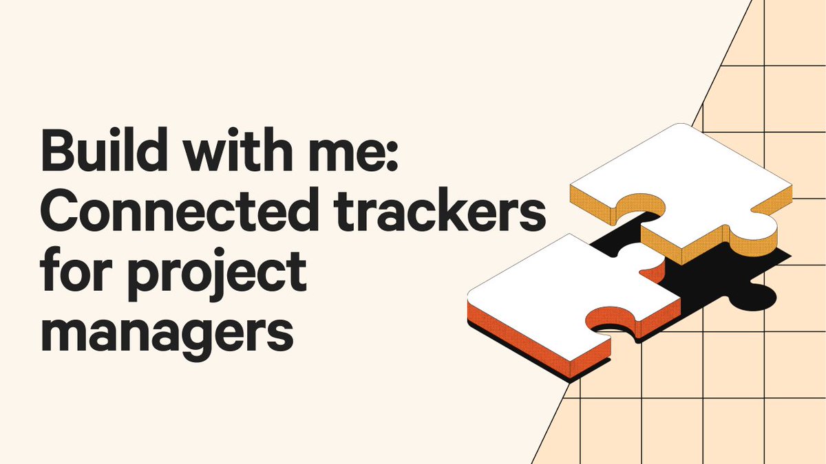 Track smarter, not harder. 🧠📊 Learn how to turn your trackers from basic to brilliant in tomorrow's webinar — "Build with me: Connected trackers for project managers."

📅 Tuesday, April 22 at 11 AM PT
🤚 Sign up: gram.ly/4jk2lCf