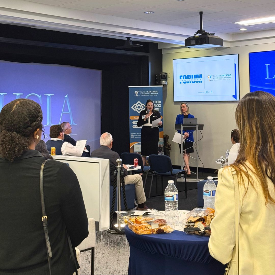sdbizchamber's tweet image. Last week’s Small Biz Forum featured marketing tips from @ScatenaDaniels + a legal update from @Littler. Stay tuned for the next!

#nsdbc #networkingSD #SanDiegoMarketing #business #event #smallbusiness #HR #chamber #law #marketing #connect