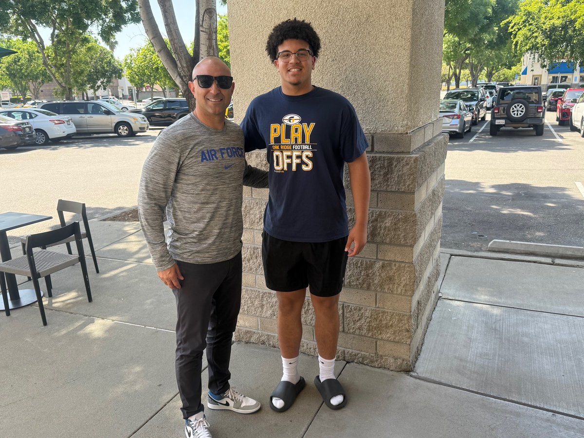 JaVon Joseph (@_javon18) on Twitter photo Thank you <a href="/CoachStubbs/">Taylor Stubblefield</a> for stopping by and having a conversation with me and my father! It was great meeting you and I look forward to the future with <a href="/AF_Football/">Air Force Football</a>
<a href="/CoachJu66/">Julian McElroy</a> <a href="/BrandonHuffman/">Brandon Huffman</a> <a href="/PGregorian/">Paul Gregorian</a> Thank you <a href="/CoachStubbs/">Taylor Stubblefield</a> for stopping by and having a conversation with me and my father! It was great meeting you and I look forward to the future with <a href="/AF_Football/">Air Force Football</a>
<a href="/CoachJu66/">Julian McElroy</a> <a href="/BrandonHuffman/">Brandon Huffman</a> <a href="/PGregorian/">Paul Gregorian</a>