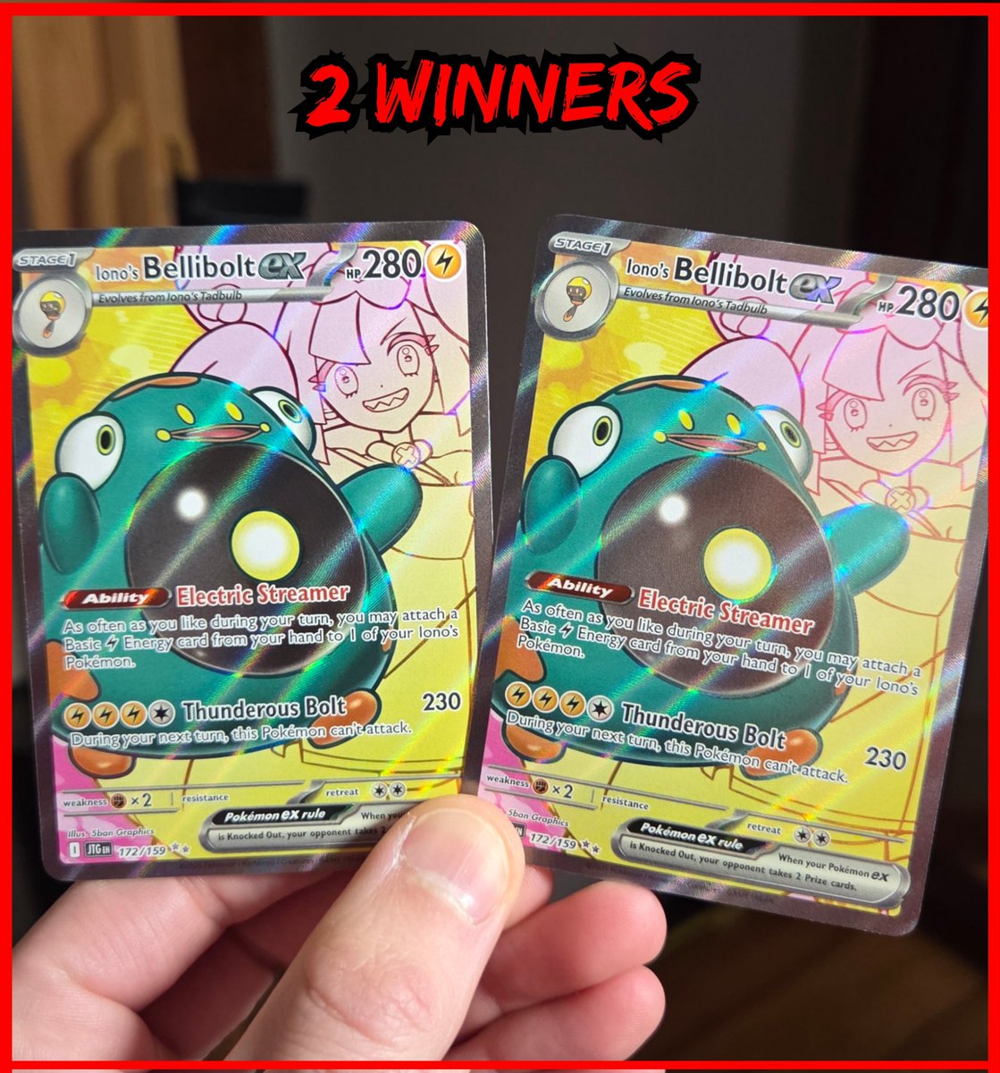 ⚡ GIVEAWAY ⚡

☑️ LIKE + REPOST
TAGS APPRECIATED

Call me Santa Crambo 🎅
Ends 4/26 #pokemon #giveaways