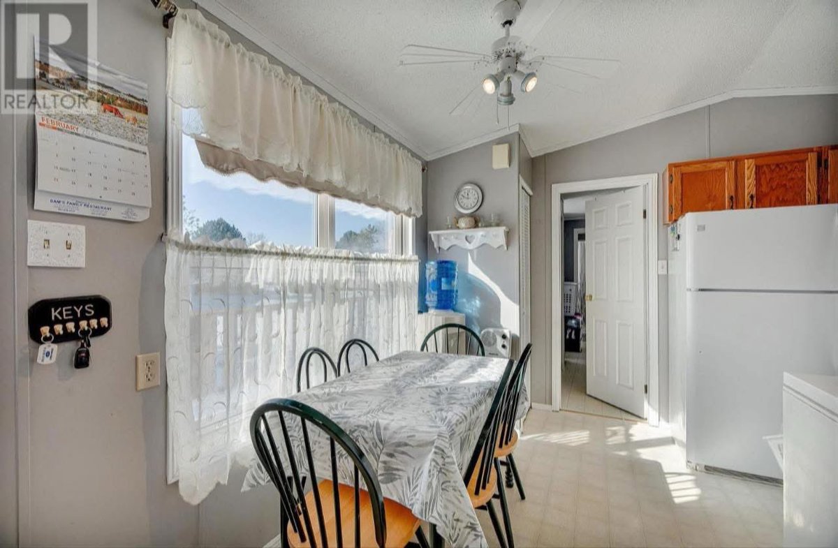Check out 14 Starboard Place in Riverview Estates in Charlottetown. 3 bedrooms, 1 bath. Updates include the removal of the oil tank, installation of a heat pump, electric wall heaters, and roof.
Lot rental is only $184/month  includes snow removal, water, and sewer.$239000