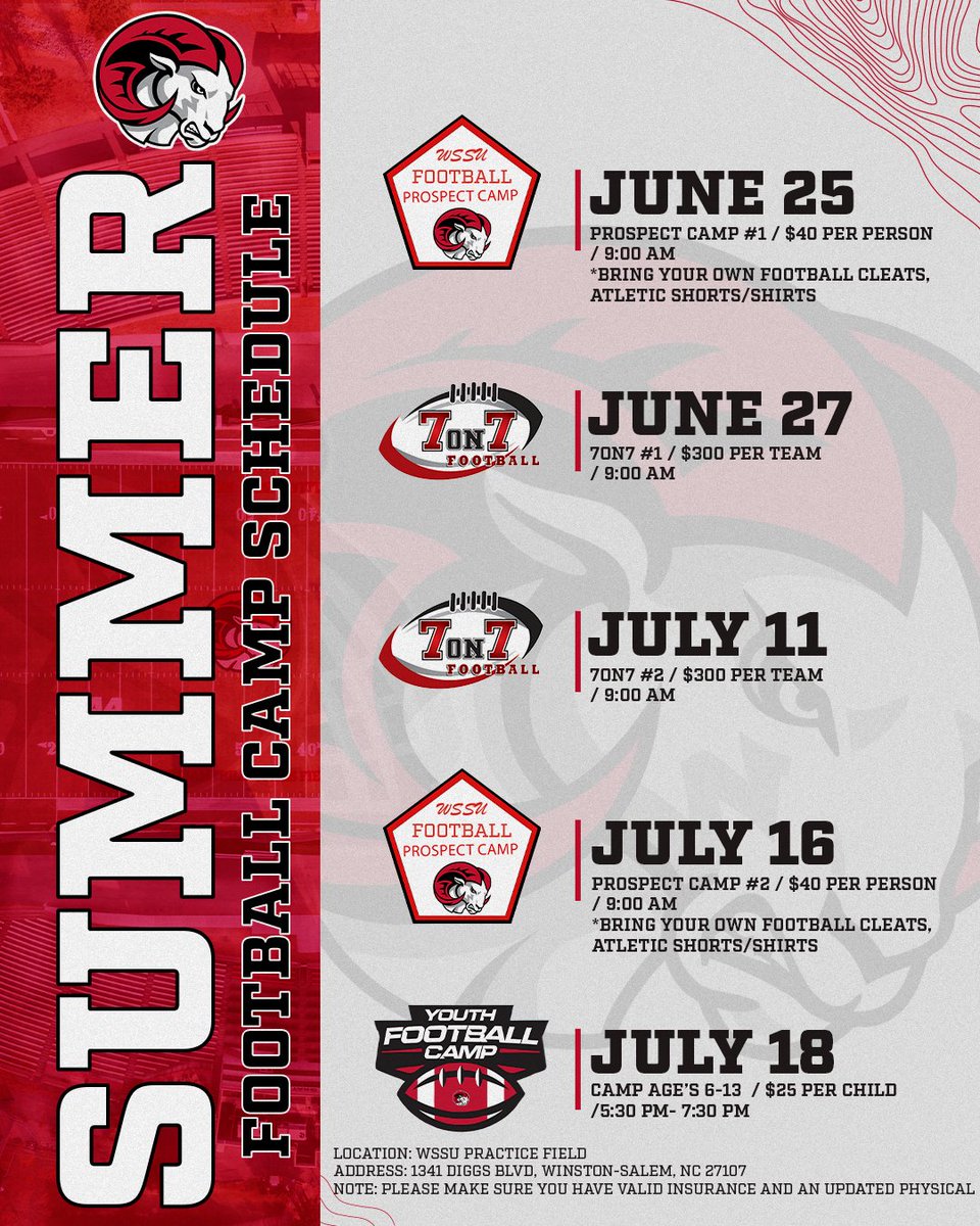 Coach Earl Harrelson (@harrelsonearl) on Twitter photo Come see what <a href="/WSSURamFootball/">WSSU Rams Football</a> has to offer a get coached up by one of the best staffs in the country!! <a href="/WSSU_Athletics/">WSSU Athletics</a> <a href="/WSSURAMS/">WSSU</a> Come see what <a href="/WSSURamFootball/">WSSU Rams Football</a> has to offer a get coached up by one of the best staffs in the country!! <a href="/WSSU_Athletics/">WSSU Athletics</a> <a href="/WSSURAMS/">WSSU</a>