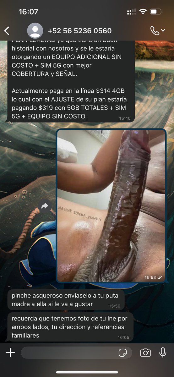 Sja_Anat's tweet photo. @ATTMx más de tres conversaciones abiertas a la semana durante los últimos cinco años, cientos de veces les he pedido amablemente que dejen de acosarme, he ido a sucursal, he hablado por teléfono que me pongan en su lista negra, https://t.co/73BspvNDof