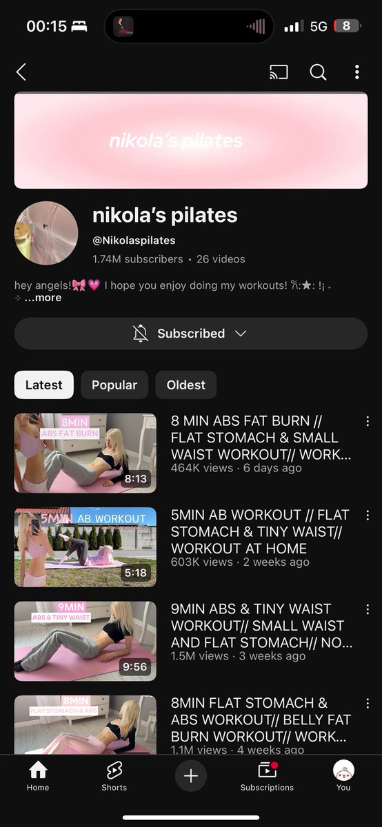 skinnyprinsess's tweet image. her form absolutely fucking sucks, she doesn’t know what pilates is and she will not help you build muscles or become toned or leaner. she is trying to sell you a ‘quick fix’ but that simply does not exist. im sorry