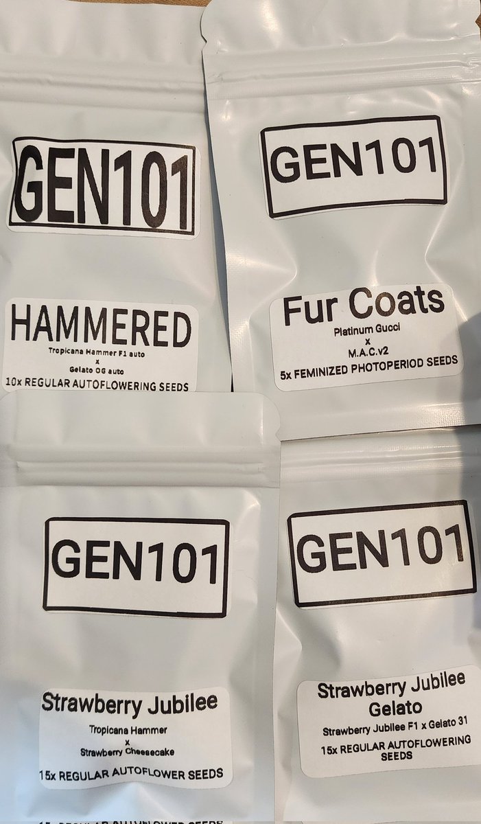 Genetics101va's tweet photo. 🚨 FLASH GIVEAWAY ALERT! 🚨

Win big tonight! We’re giving away:

4x Genetics 101 seed packs (@Genetics101va)

- 5x Fur Coats photo fems
- 10x Hammered autoflower regs
- 15x Strawberry Jubilee autoflower regs
- 15x Strawberry Jubilee Gelato autoflower regs

1 pack from my personal stash

-1x Wine Cellar pack (Wicked Genetics)

Some amazing auto fems donated by @jeff_thegreat1

- 7x Magic Kush Auto fem seeds (GHG)

 1x @VIVOSUN Jeweler’s Loupe 

1x pack of King Size ElementS Ultra Thin Rolling Papers

To enter:
1️⃣ Follow @Genetics101va & @jeff_thegreat1
2️⃣ Like this post ❤️
3️⃣ Repost to your feed 🔁

⏰ Starts now! Ends: April 21, 2025, at 10:00 PM Eastern time

🏆 1 winner announced shortly after!

Don’t miss our main 4/20 giveaway too: https://t.co/270ttDlL9R 🌟

*No purchase necessary. This giveaway is not sponsored or affiliated by or with X, Wicked Genetics, GHG, or Vivosun. 

18+. Seeds for souvenir purposes only—check local laws.*

International accounts welcome.

#FlashGiveaway #Genetics101va #420Giveaway