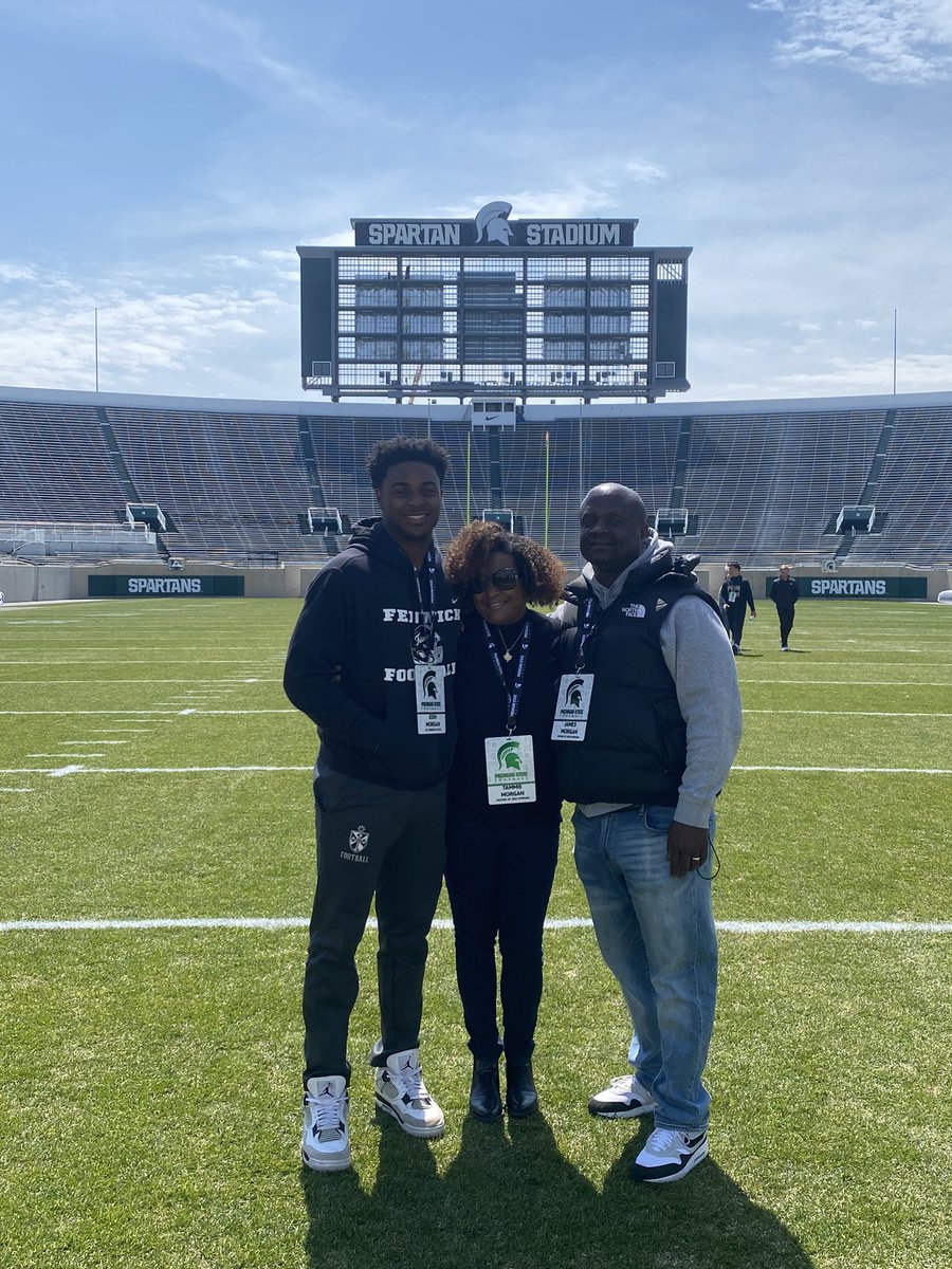 Josh (@jmorgan2726) on Twitter photo Had a great time <a href="/MSU_Football/">Michigan State Football</a> the other day. Had great conversations with <a href="/DBcoachadams/">Blue Adams</a> <a href="/JA_Adams06/">James Adams</a>. Go Spartans!! Had a great time <a href="/MSU_Football/">Michigan State Football</a> the other day. Had great conversations with <a href="/DBcoachadams/">Blue Adams</a> <a href="/JA_Adams06/">James Adams</a>. Go Spartans!!