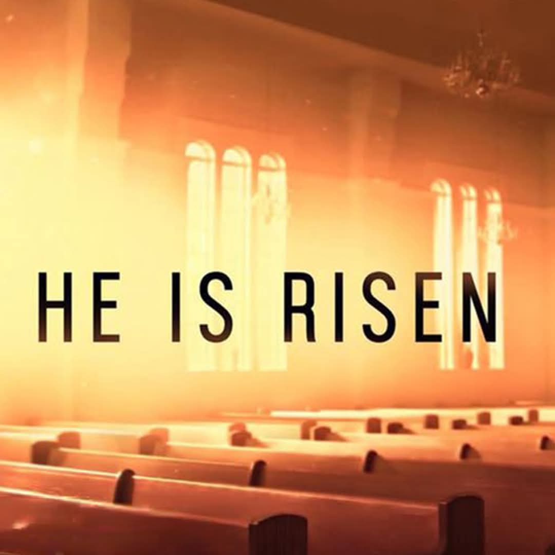 HE IS RISEN.

But God, being rich in mercy, because of the great love with which he loved us, even when we were dead in our trespasses, made us alive together with Christ—by grace you have been saved— and raised us up with him and seated us with him in the heavenly places in