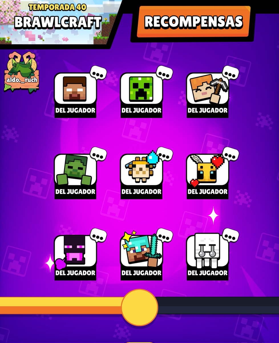 aldo_ruch's tweet image. Idea de pase de brawl stars x minecraft 🤓☝️

Esperen pronto la segunda parte 

#brawlstars #minecraft #colab #mojang #pass #pins