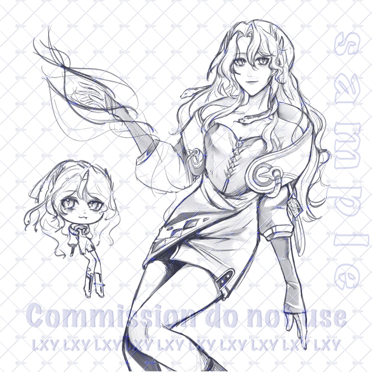 Commission
#Commission #artwork #Reverse1999 #重返未来1999 #art #画画 #冷周六 #Reverse1999fanart