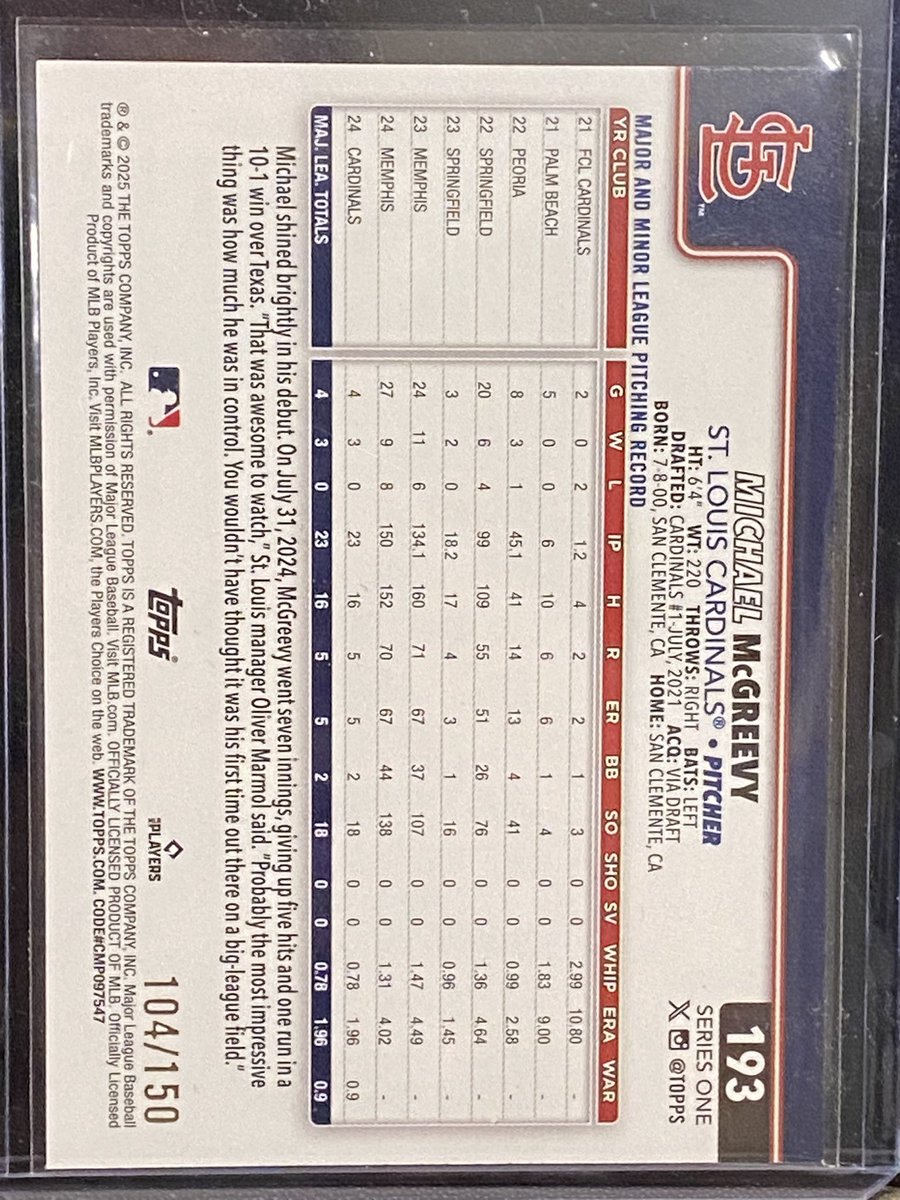 Is this a blue holofoil? What do I call this numbered card, <a href="/Topps/">Topps</a> - inquiring minds wanna know! 😆