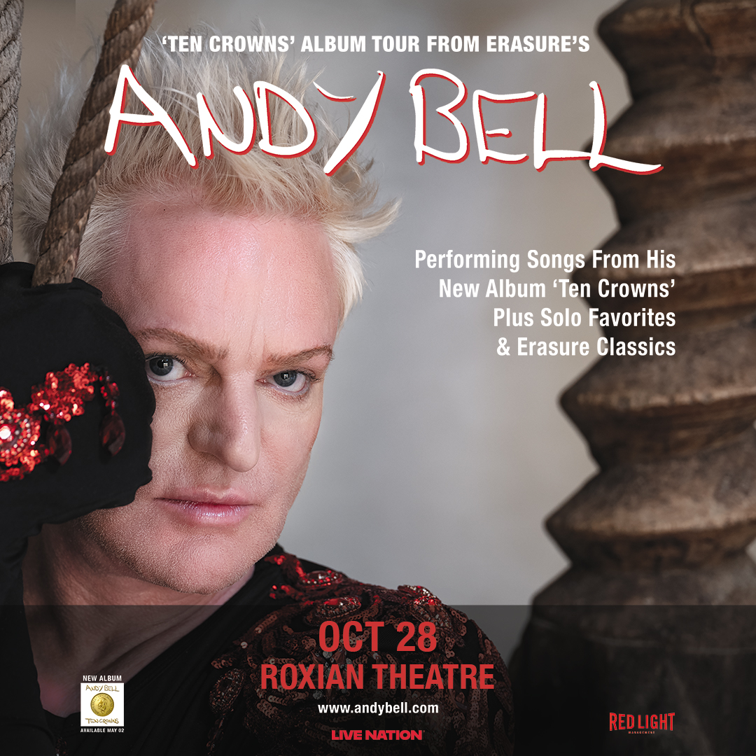 JUST ANNOUNCED 🚨
🎶 Andy Bell (of Erasure)
📅 October 28
🔓 Presale starts Wednesday at 10AM (code: DANCE)
🎫 On Sale Friday at 10AM
livemu.sc/42AsHJ7