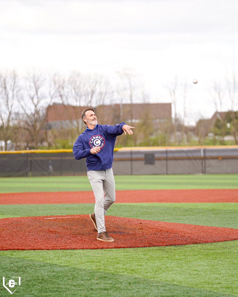 carmel_baseball's tweet photo. First pitch.

#HoundsBaseball https://t.co/E0O6zOZToK