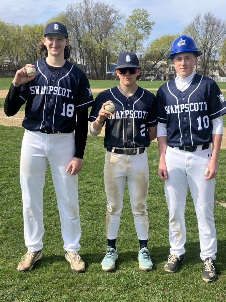Blue w victory over Stoneham today. Game Balls to Spencer R goes 6 scoreless, gives up 2 hits, w 7 Ks &amp; Caden R w 4 hits, 2 runs, 2SBs &amp; RBI. AB w hardhat.. punches the clock everyday! <a href="/SportsBigBlue/">@sportsbigblue</a> @sps01907 <a href="/MattWilliams_SN/">Matt Williams</a> <a href="/ItemSports/">ItemSports</a> <a href="/CadenRoss_11/">Caden</a> <a href="/NickBerube4/">Nick Berube</a> <a href="/Zachalex34/">Zach</a>