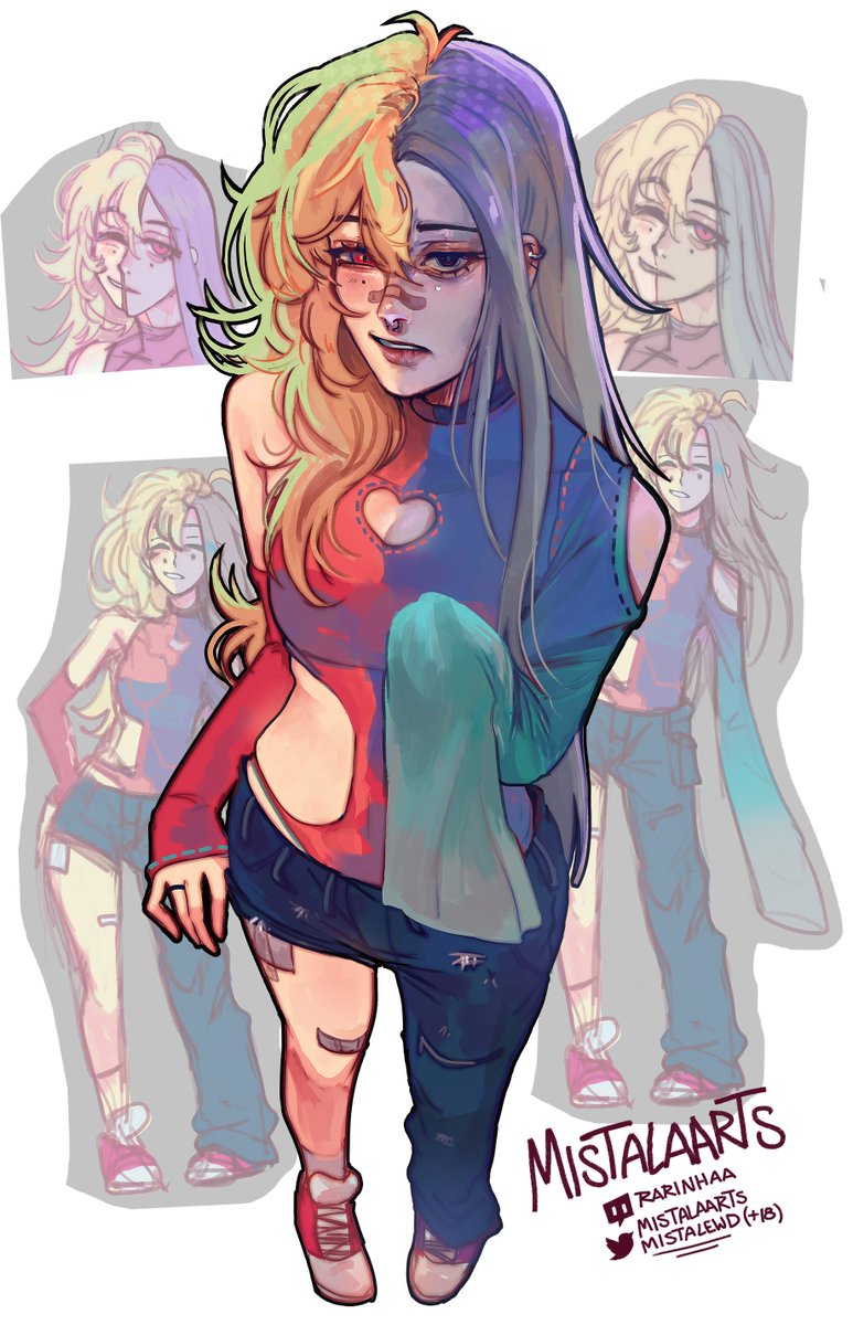 mistalaarts's tweet image. ⭐bipolarity 💧 #oc
