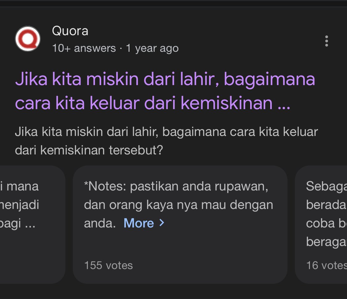 lo gak bakal keluar dari jerat kemiskinan cuma ngandelin gaji.  
lo harus scale up, maksimalkan resource, dan bikin efisiensi jadi senjata.  
karena kalau lo gak bisa cetak nilai lebih dari yang lo punya,  
lo cuma akan terus kerja buat nutup lubang yang sama setiap bulan.

(2/5)