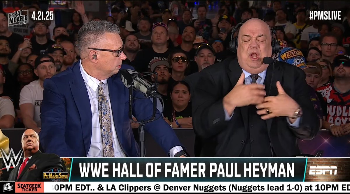 ⁦⁦<a href="/WWE/">WWE</a>⁩ I think ⁦the advocate shat himself ⁦<a href="/PatMcAfeeShow/">Pat McAfee</a>⁩ ⁦<a href="/MichaelCole/">Michael Cole</a>⁩