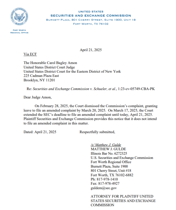 thecoinzonecom's tweet photo. 🚨BREAKING: SEC DROPS CASE AGAINST RICHARD HEART

The #SEC has officially walked away from its lawsuit against #RichardHeart.

Filed today, the Commission confirmed it does NOT intend to amend its complaint — closing the chapter on one of its most high-profile crypto enforcement actions.

This marks a major win for #PulseChain and its founder… and a rare full retreat from regulators.

Case closed.