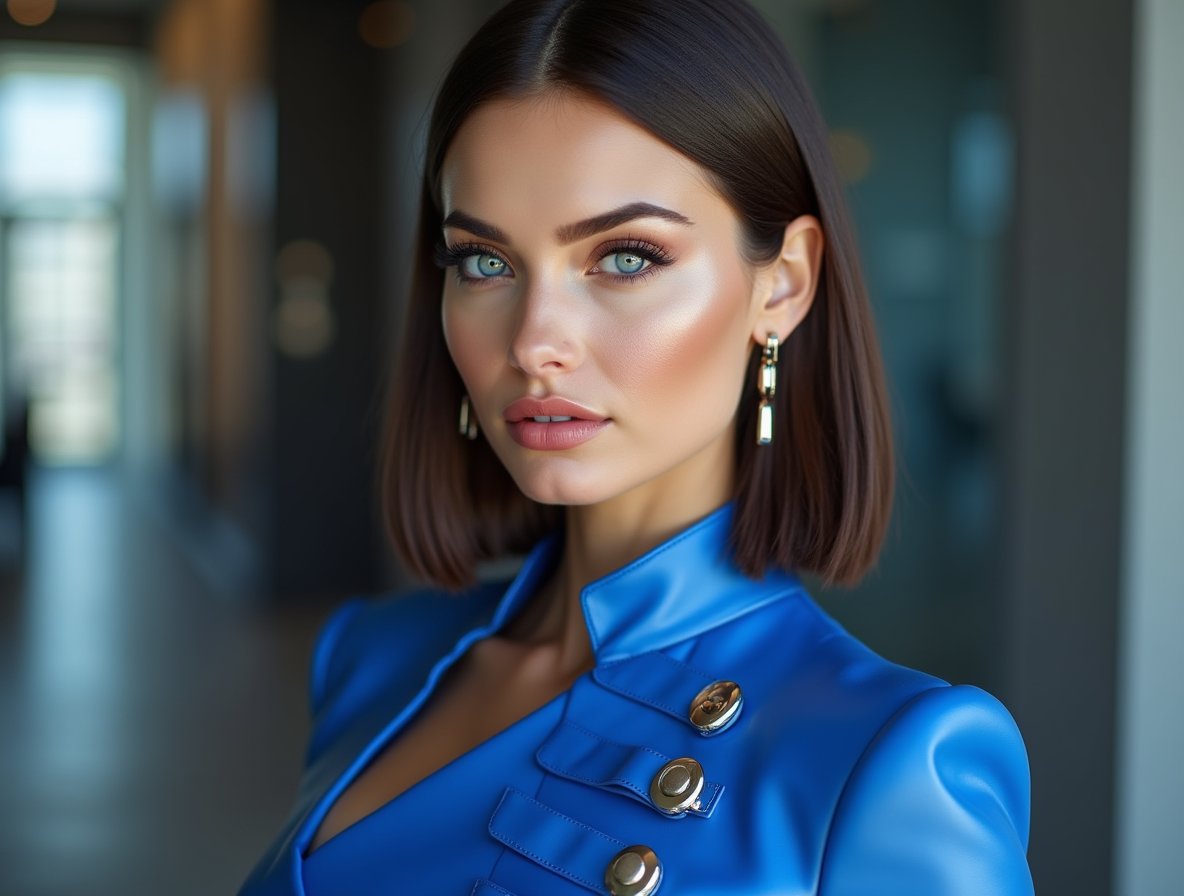 AIFashionChic's tweet image. 📎 She doesn’t accessorize.
She articulates.
#MinimalExpression #StructuredLook #AIFashionChic