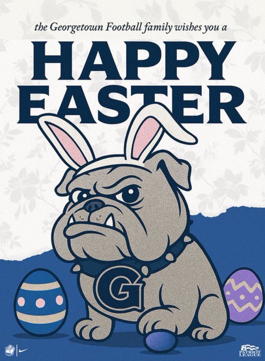Thank you <a href="/HoyasFB/">Georgetown Football</a>