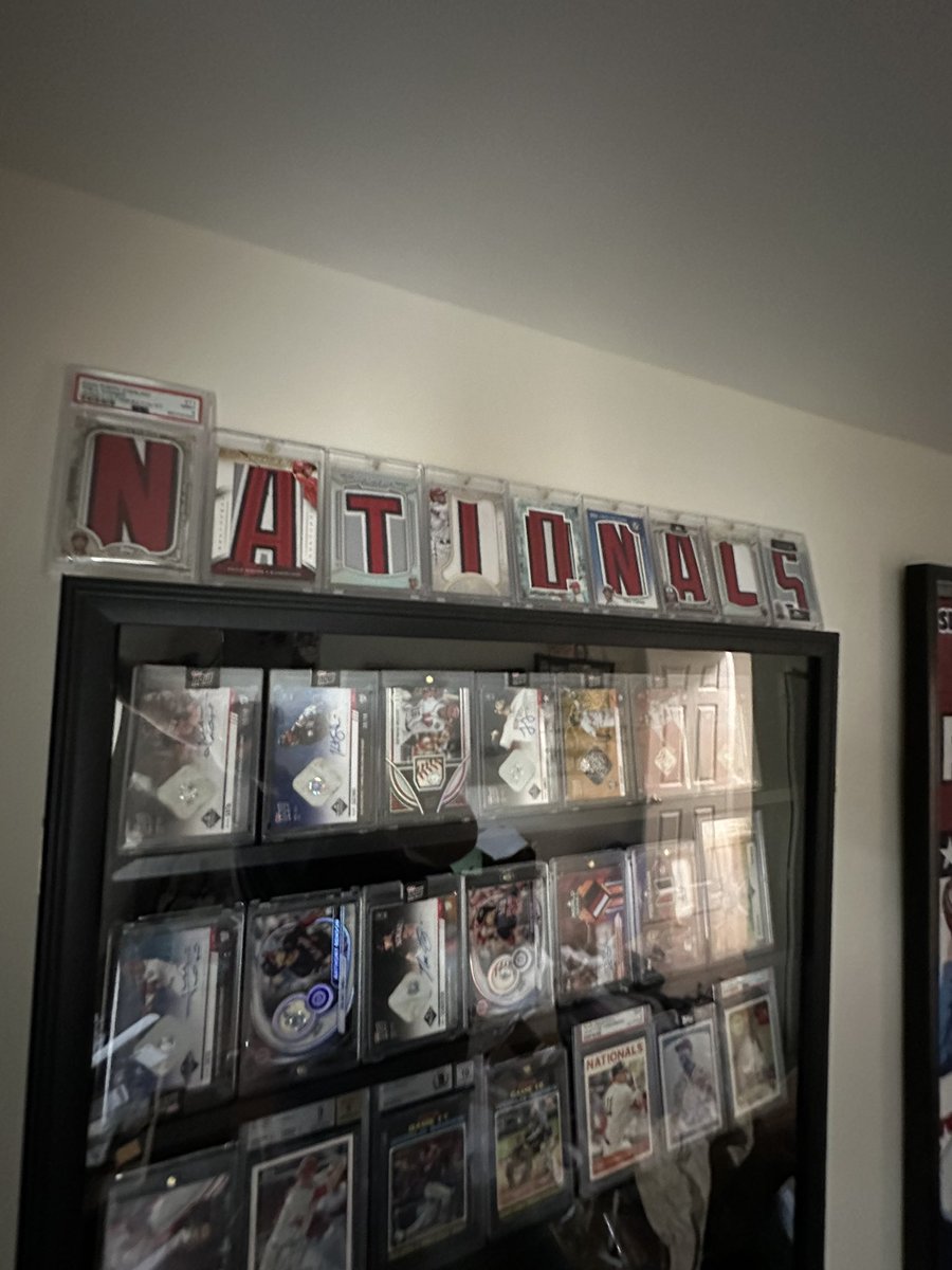 CardArtConnect (@cardartconnect) on Twitter photo After 3+ years and about 3 million eBay notifications, my <a href="/Nationals/">Washington Nationals</a> nameplate project is finally finished! What a journey 😎🎉🏆 #natitude #fightfinished After 3+ years and about 3 million eBay notifications, my <a href="/Nationals/">Washington Nationals</a> nameplate project is finally finished! What a journey 😎🎉🏆 #natitude #fightfinished