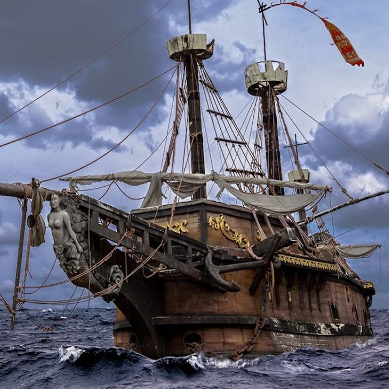 Old wooden ship
#ships