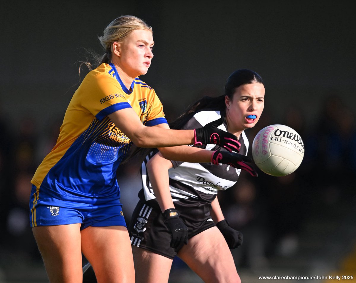 The Clare Champion (@clarechampion) on Twitter photo Division 2 Ladies Football League Final at Kilmihil. The score at halftime is <a href="/fergusrovers/">Christina Hayes</a> 3-01 <a href="/DoonbegLGFA/">Doonbeg Ladies Football Club</a> 2-04. <a href="/Clarelgfa/">Clare LGFA</a> <a href="/rengenpower/">Rengen Power</a> #LGFA Photographs by John Kelly Division 2 Ladies Football League Final at Kilmihil. The score at halftime is <a href="/fergusrovers/">Christina Hayes</a> 3-01 <a href="/DoonbegLGFA/">Doonbeg Ladies Football Club</a> 2-04. <a href="/Clarelgfa/">Clare LGFA</a> <a href="/rengenpower/">Rengen Power</a> #LGFA Photographs by John Kelly