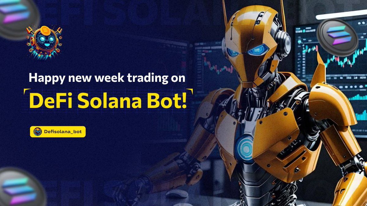Happy New Week and Easter Monday from DeFi Solana Bot! 🌞 DeFi Solana Bot  is an essential tool for manually and automatically exchanging Memecoins on  the #Solana Blockchain. @RaydiumProtocol will shortly debut