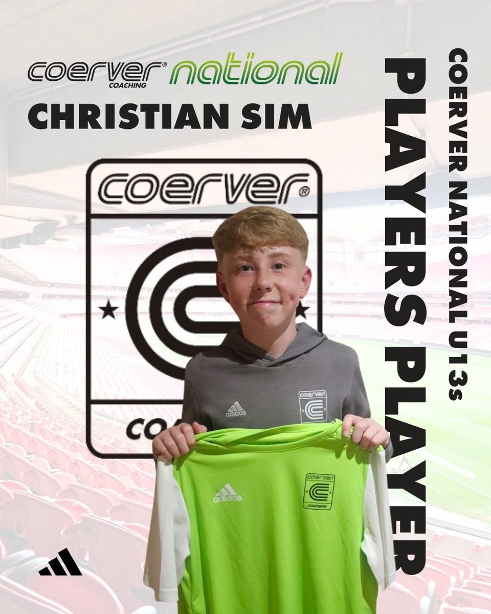 🏆 Congratulations to our winners 

⚪Players Player Award 
U16s- Mustafa Drammeh, Reece Watson
U13s- Christian Sim