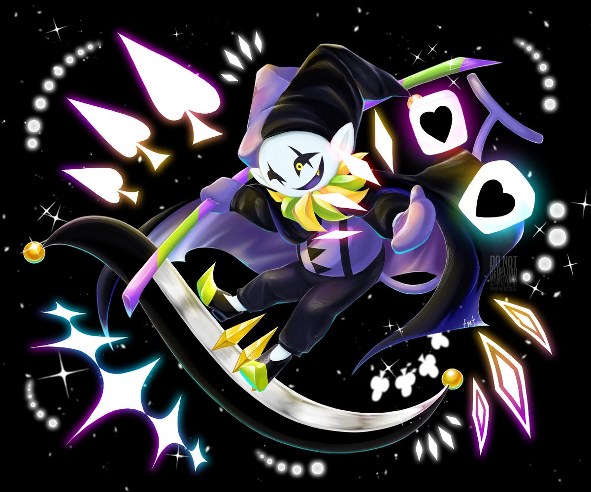 fumita_fumi's tweet photo. 🃏✴️✨ #deltarune #jevil https://t.co/GOze7RcAQG