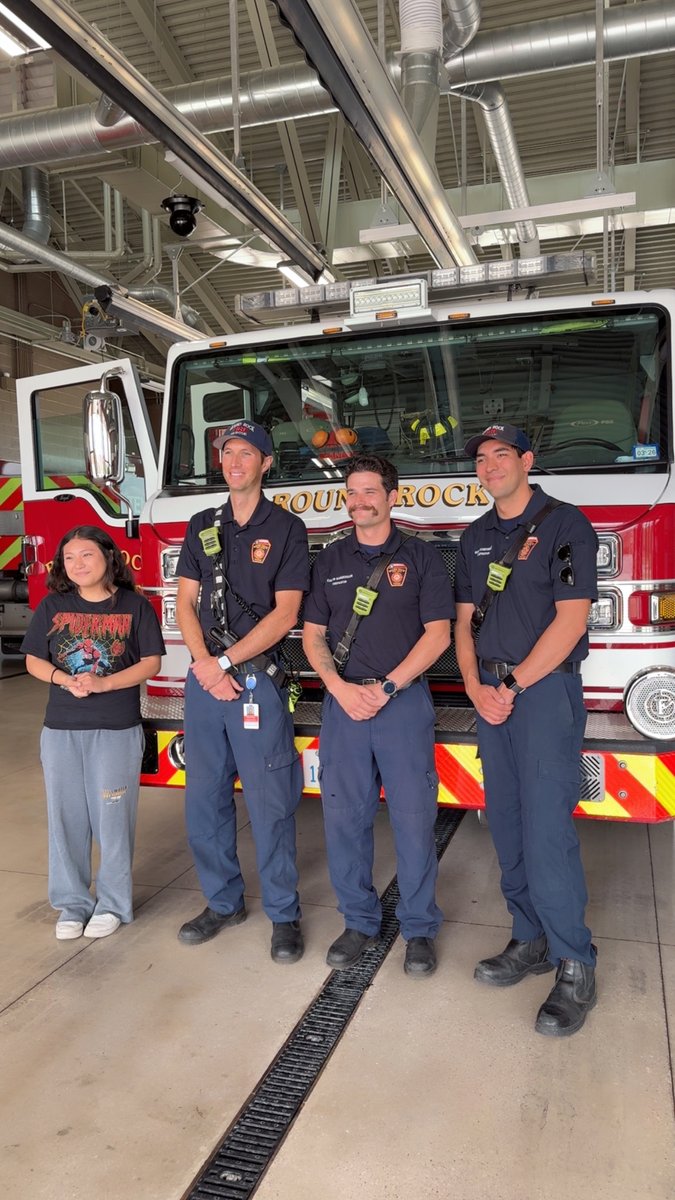 1. The community is always ready to support our Bulldog Heroes from HeMS! Our students had the chance to engage with the amazing team at <a href="/CapMetro/">Paul Chon</a> for a transportation experience, enjoy an educational visit to @RoundRockFireStation #1,