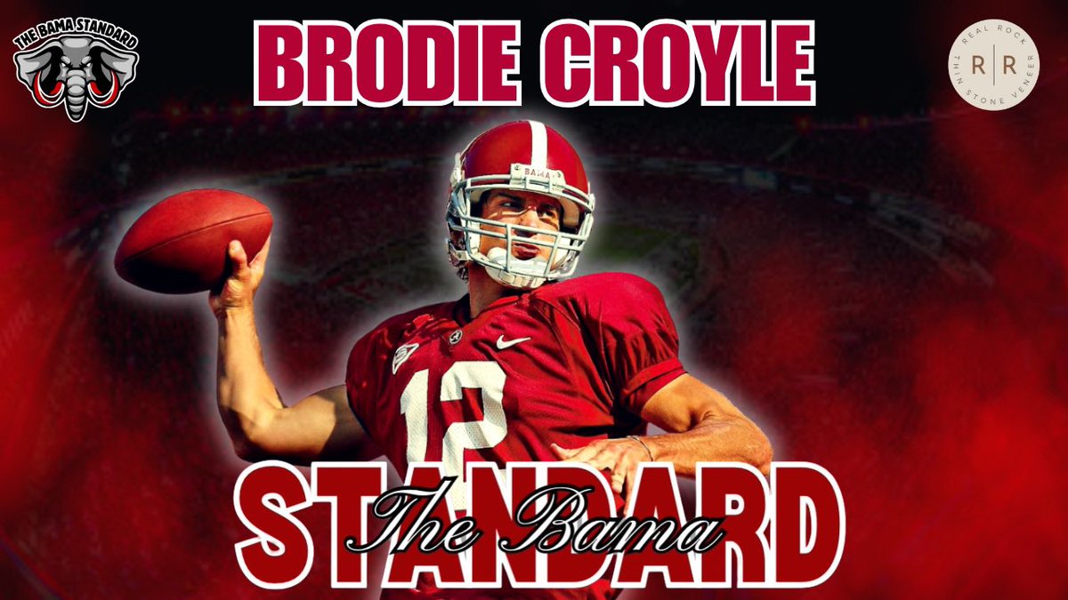 Alabama really should be considered QBU. We will get to sit down with one of those reasons! 🔥

Brodie Croyle joins “The Bama Standard”! 💥

📺: youtube.com/live/XPvhAatbA…
🗓️: 4/22
⏰: 6PM CT

#CollegeFootball #RollTide #BamaFactor