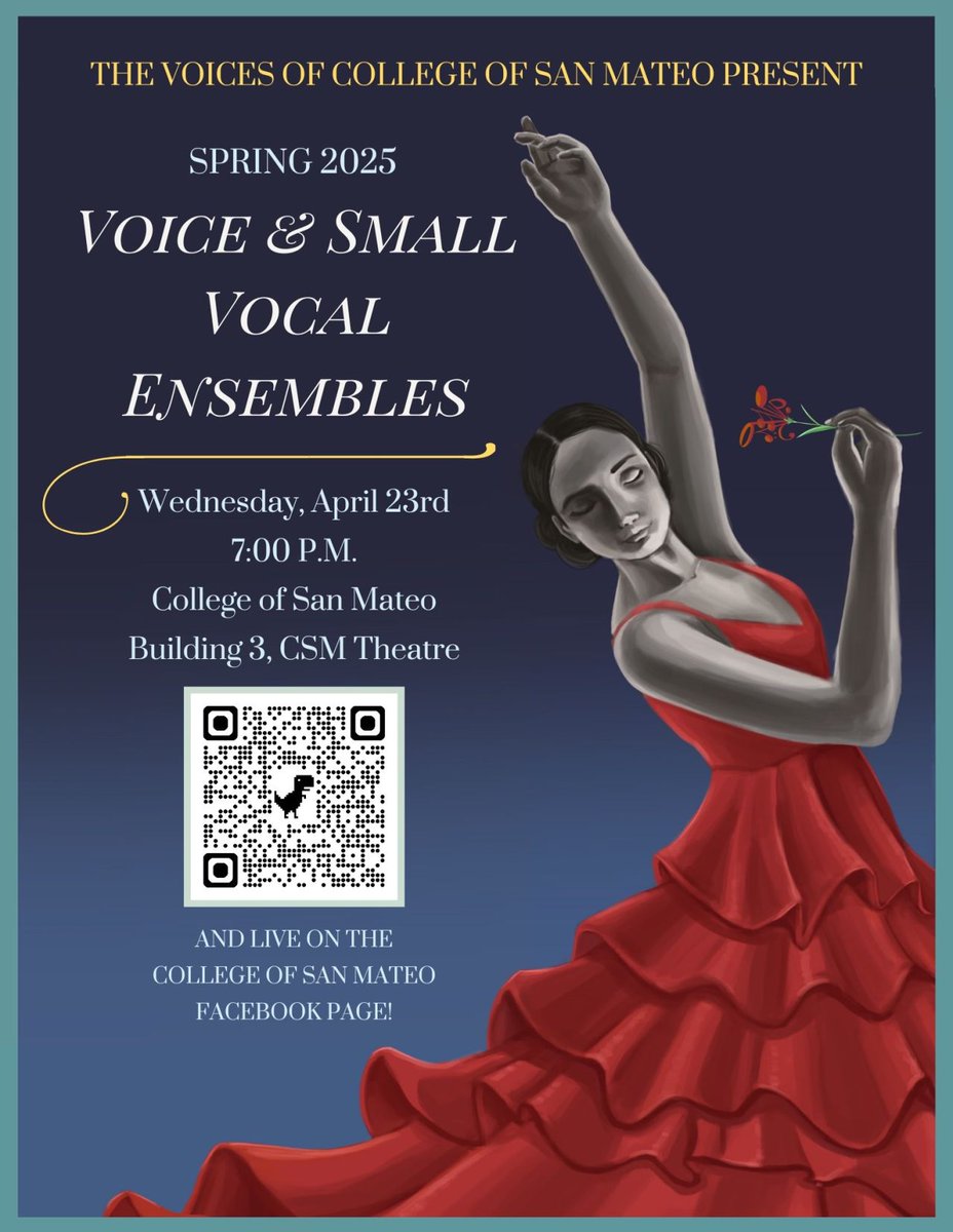 Join us for CSM’s Spring 2025 Voice &amp; Small Vocal Ensembles Concert!

📅 Wednesday, April 23
⏰ 7 pm
📍 CSM Theatre, Building 3

Come support our vocalists—and maybe get inspired to join us next semester!

You can watch the live stream here: facebook.com/profile.php?id…