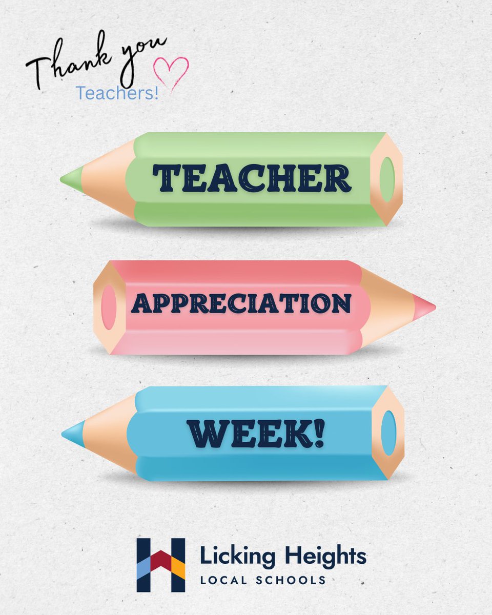 🍏 Today begins Teacher Appreciation Week! ❤️ THANK YOU, today and every day, to all of our dedicated teachers who work hard to support our students! #HornetsTakeFlight #TeacherAppreciationWeek
