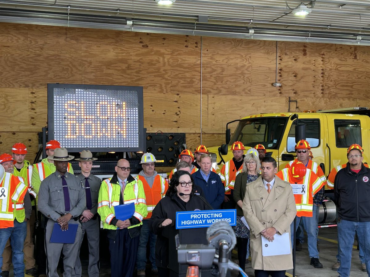 NYSDOT Finger Lakes (@nysdotrochester) on Twitter photo Kicking off Work Zone Awareness Week this afternoon with Commissioner <a href="/MarieThereseNY/">Marie Therese Dominguez</a>, <a href="/SenatorCooney/">Senator Jeremy Cooney</a>, and our partners in safety at <a href="/NYSThruway/">New York State Thruway Authority</a> and <a href="/nyspolice/">NewYorkStatePolice</a> — reminding motorists that safe driving in construction zones saves lives. Kicking off Work Zone Awareness Week this afternoon with Commissioner <a href="/MarieThereseNY/">Marie Therese Dominguez</a>, <a href="/SenatorCooney/">Senator Jeremy Cooney</a>, and our partners in safety at <a href="/NYSThruway/">New York State Thruway Authority</a> and <a href="/nyspolice/">NewYorkStatePolice</a> — reminding motorists that safe driving in construction zones saves lives.