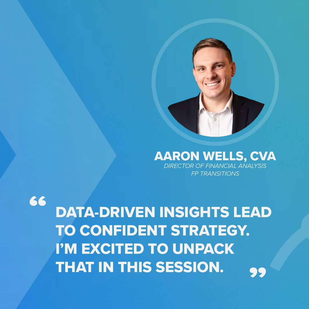 FPTransitions's tweet image. 🚨 Join Aaron Wells, CVA, Director of Financial Analysis at FP Transitions, for a live webinar hosted by Flourish - TOMORROW!
 
💡 Bring your questions!

👉 Register now: hubs.ly/Q03j6Ggz0

#FPTransitions #FPInsights #WealthManagement #BusinessStrategy #FinancialAdvisory