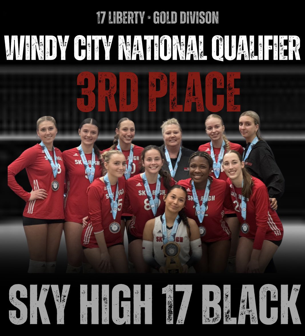 Final standings at WCNQ🥉✨

•

#wcnq #windycitynq2025 #skyhighvb #adidasvball #earnednotgiven #89 #17black #greatlakesregion #outsidehitter #volleyballplayer #2026 #pinhitter #ds #defensivespecialist #rightside #collegerecruiting #uncommitted