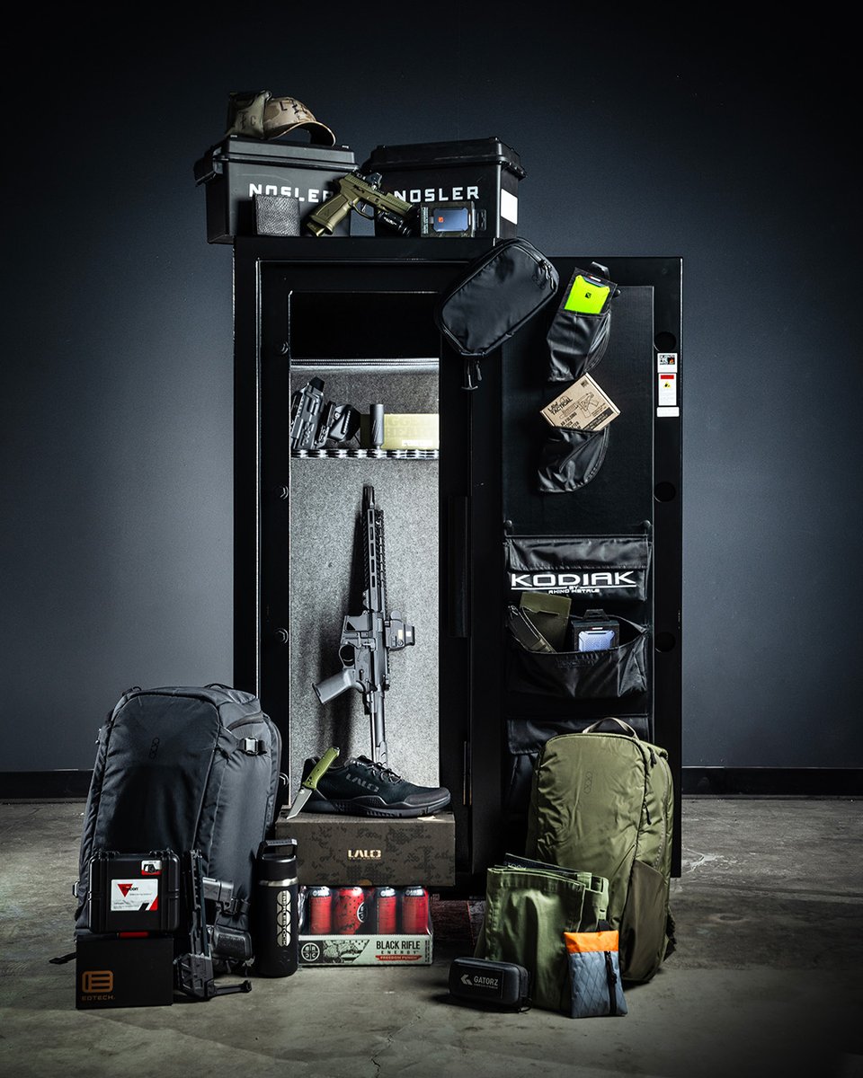 Silencercentral's tweet image. Eberlestock is running their biggest EDC drop ever.

Over $13,000 in top-tier gear to get you fully Locked &amp;amp; Loaded.

Hit the link in their bio or visit their website to see what’s in the loadout and how to lock in your chances to win.

#eberlestock #agencyarms #rhinometals