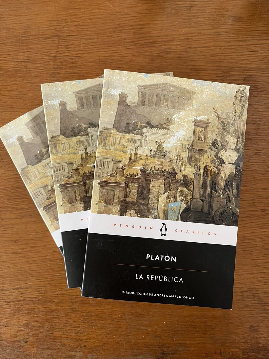 Andrea Marcolongo (@andreamarcolong) on Twitter photo 🇪🇸¡Por fin en mis manos!
Ha sido un honor escribir la introducción de esta nueva edición de La República de Platón para <a href="/PenguinClassics/">Penguin Classics</a>
La tradición al castellano es de José Antonio Míguez. 🇪🇸¡Por fin en mis manos!
Ha sido un honor escribir la introducción de esta nueva edición de La República de Platón para <a href="/PenguinClassics/">Penguin Classics</a>
La tradición al castellano es de José Antonio Míguez.