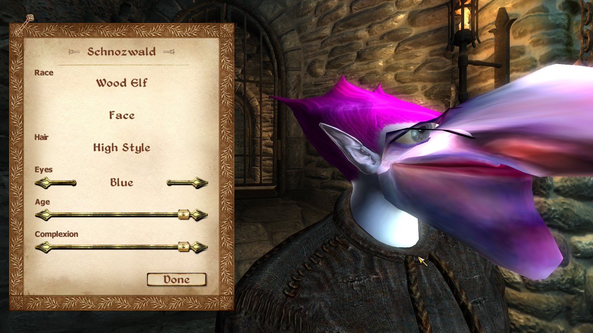 SynthPotato's tweet photo. Hoping the Oblivion Remastered Character Creator stays true to the OG's incredible ability to allow the player to make truly compelling custom characters.

Just works of art. https://t.co/3NWcVtzH38