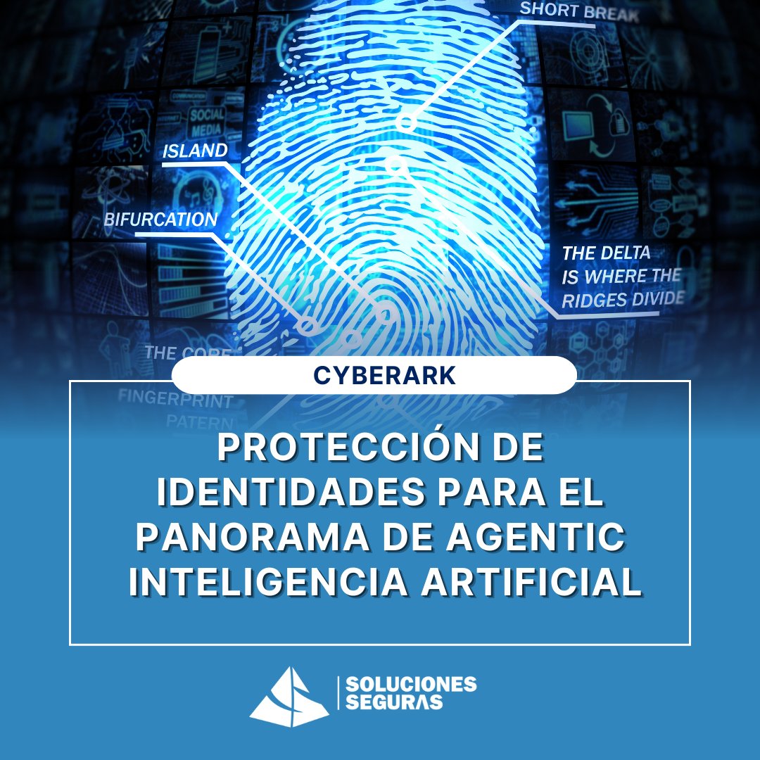 🔐 La identidad es clave para la seguridad de la #IA  
Los agentes de IA ya toman decisiones y ejecutan tareas por nosotros  
¿Están protegidos como deberían? Autenticación, autorización y gobernanza son esenciales  
👉Lee más: cyberark.com/resources/all-…

#ciberseguridad  <a href="/CyberArk/">CyberArk</a>