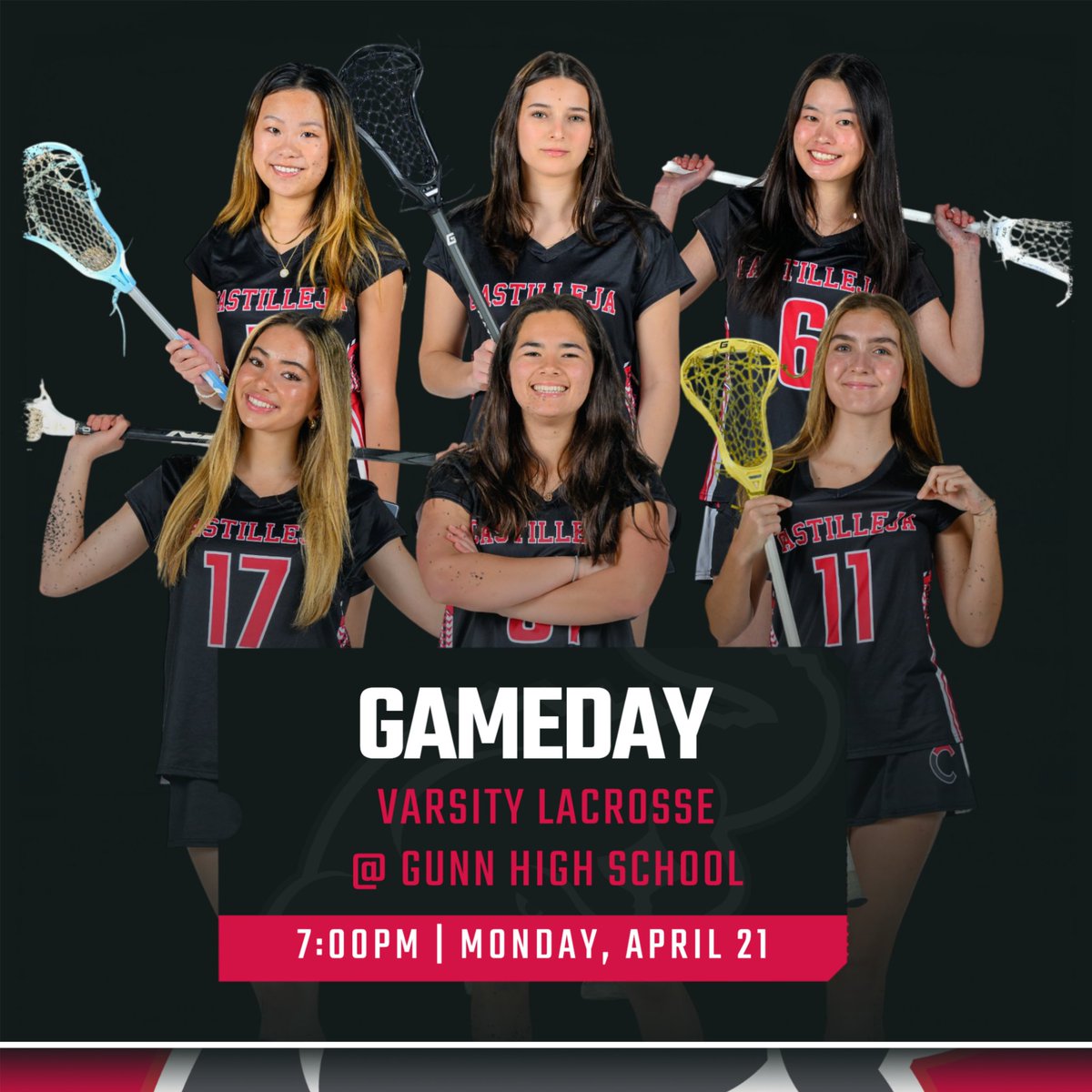 🎉 Senior Night 🐊💪
📅 Monday 4/21

🏐 Beach Volleyball Senior Night vs. Crystal Springs
🕓 Ceremony @ 3:45 PM, Game @ 4:00 PM
📍 Notre Dame Belmont

🥍 Varsity Lacrosse @ Gunn
🕖 7:00 PM
📍 Gunn High School

#GoGators 🐊💪