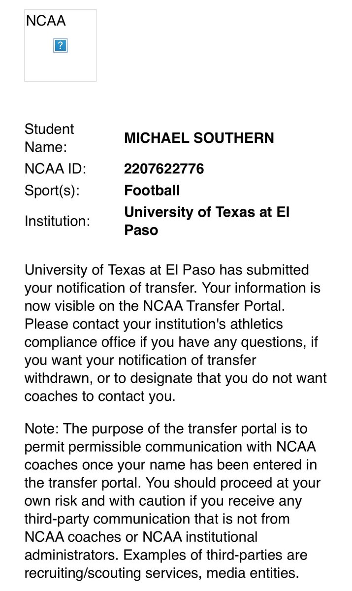 Michael Southern tweet media